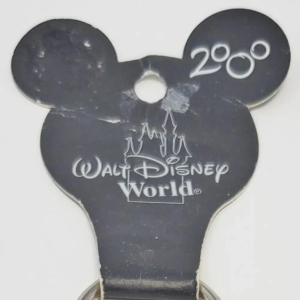 Disney Parks 2000 Celebrate the Future Keychain Vintage